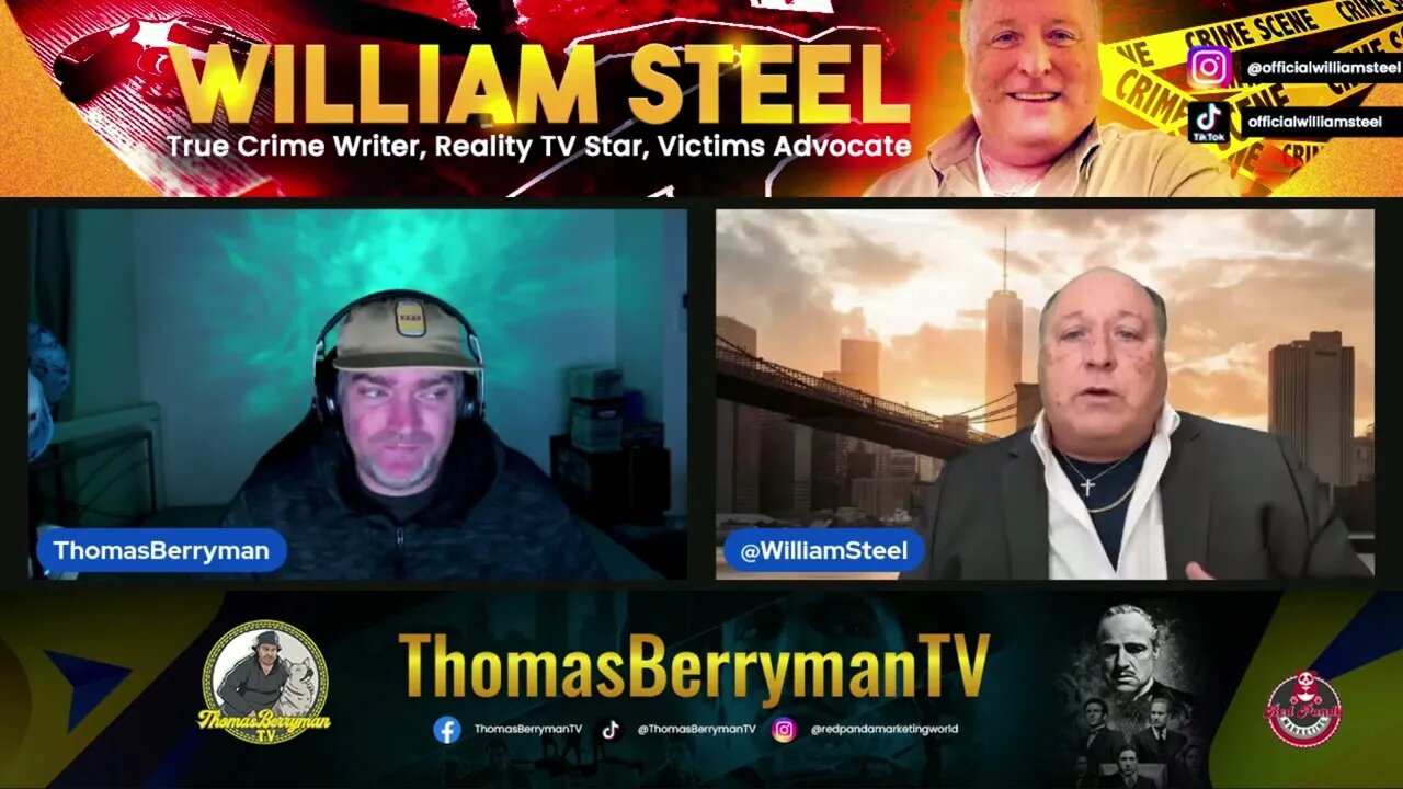 William Steel Interview Part 6: #truecrime #truecrimecommunity #williamsteel #tmz #aetv