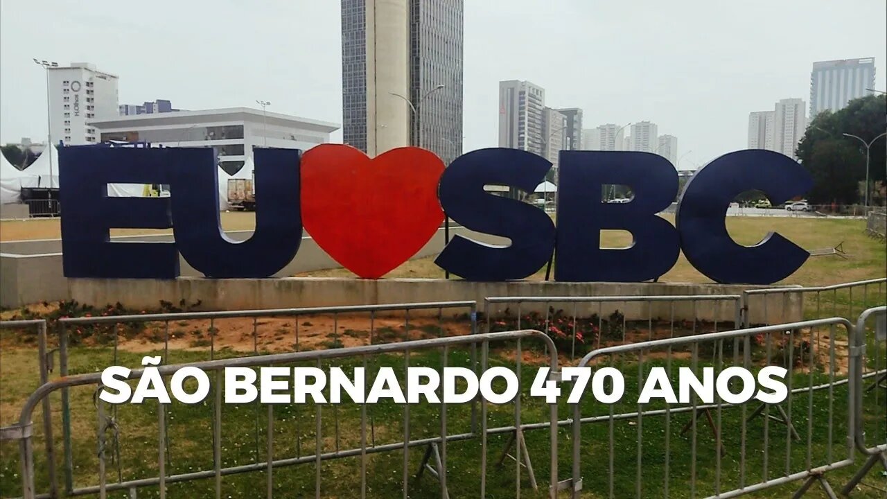 São Bernardo 470 anos - Bastidores ANTES da Festa