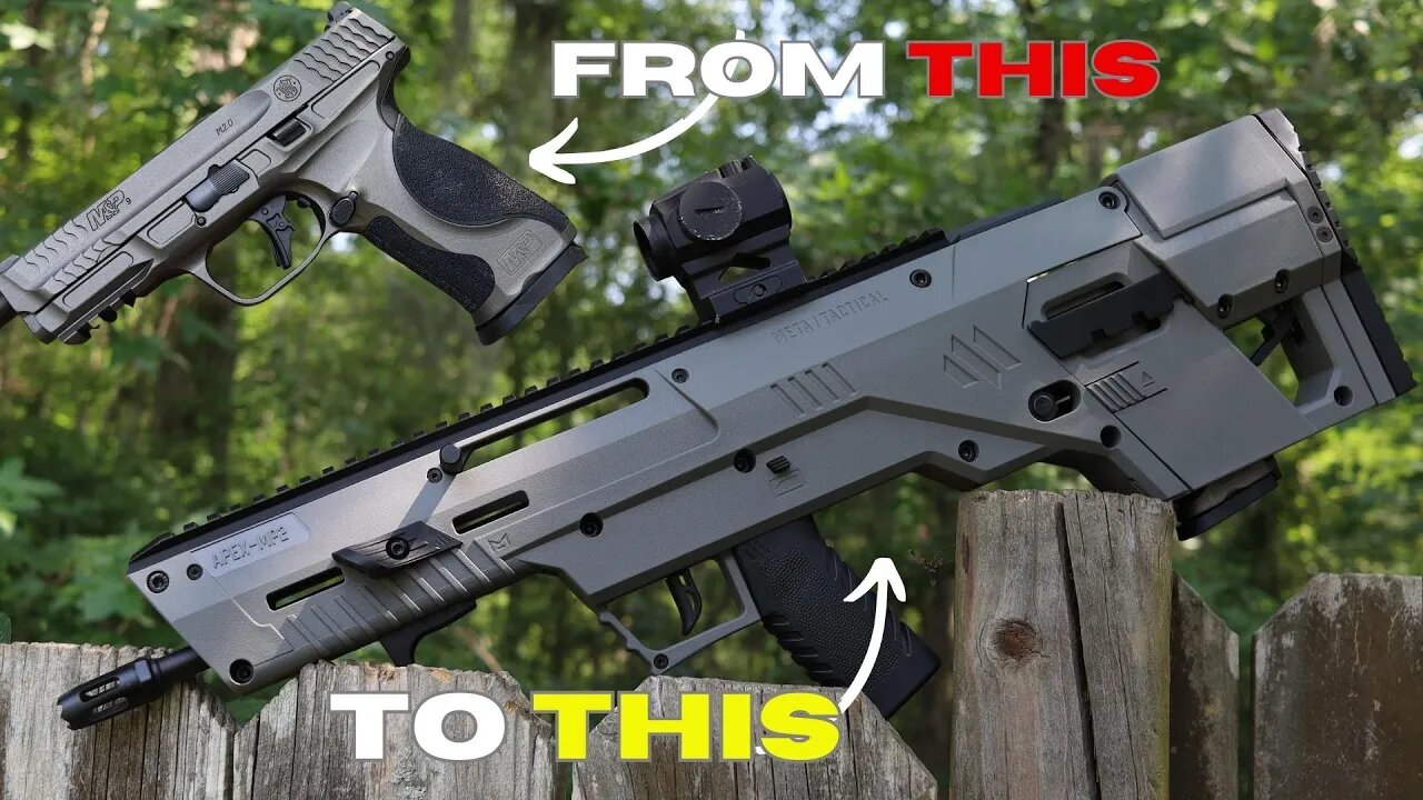 Tactical Transformer: From Pistol To Carbine In Seconds