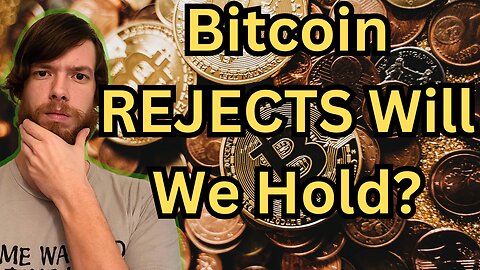 Bitcoin REJECTS Will We Hold? E412 #crypto #grt #xrp #algo #ankr #btc #crypto