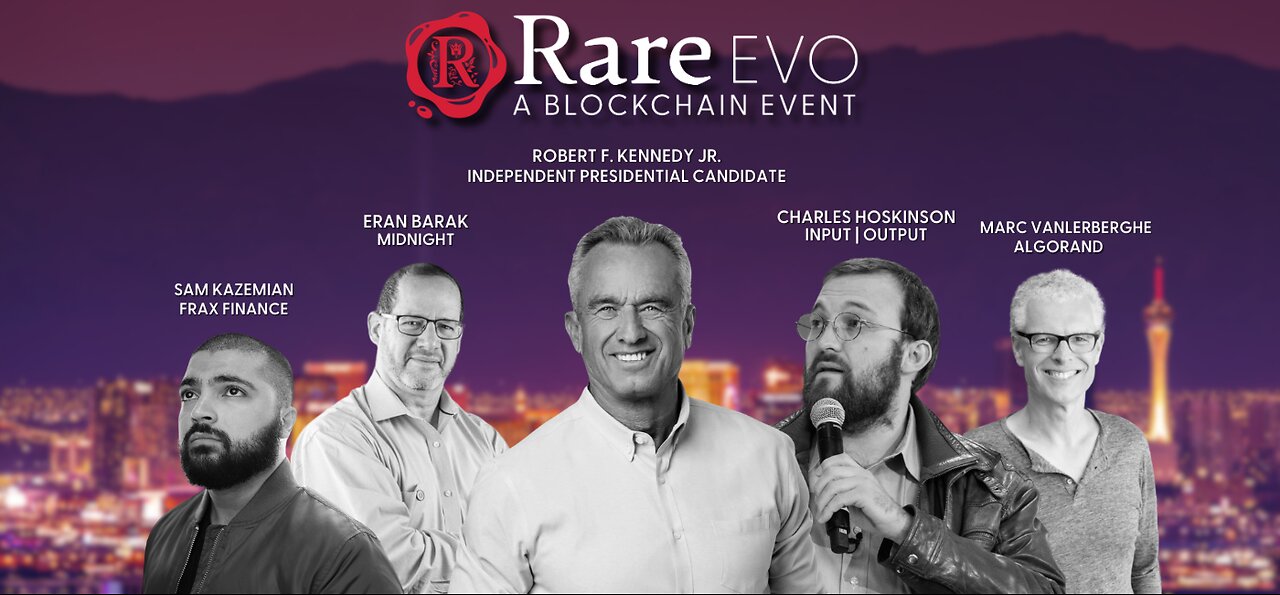 A fireside chat with Charles Hoskinson of IOHK // Rare EVO Las Vegas