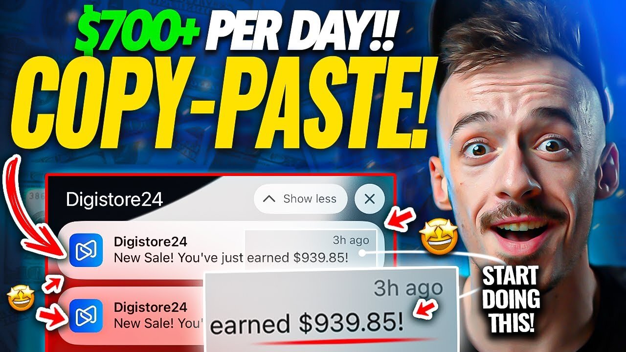 17 MIN Make 70000 Per Day Copy Pasting Easy Way To Make Money Online 2023