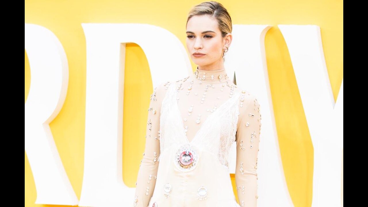 Lily James wants to educate herself on social issues