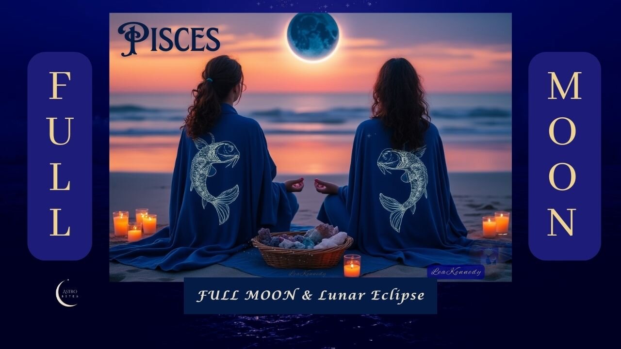 The Lunar Veil Lifts:The Mystical Pisces Lunar Eclipse