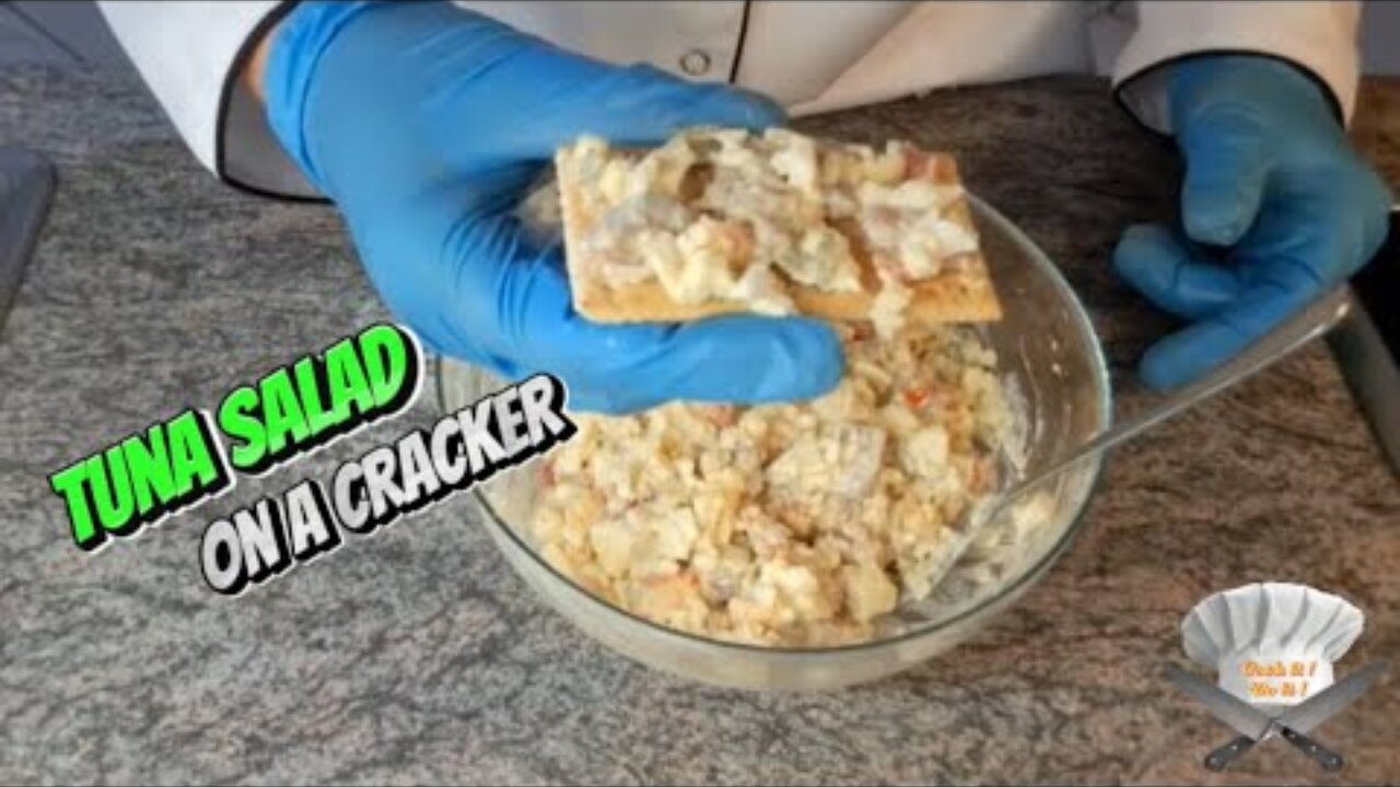 Tuna salad on a cracker (country song + recipe)