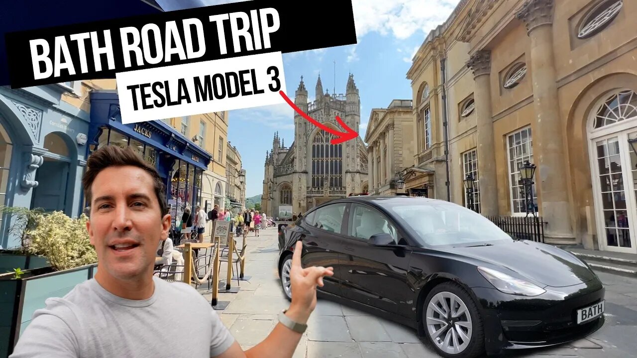 Epic Tesla Model 3 Road Trip: Exploring BATH