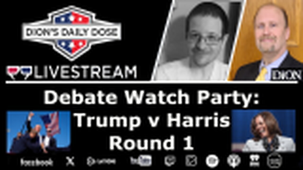 Debate Watch Party (Trump v Harris Round 1!)