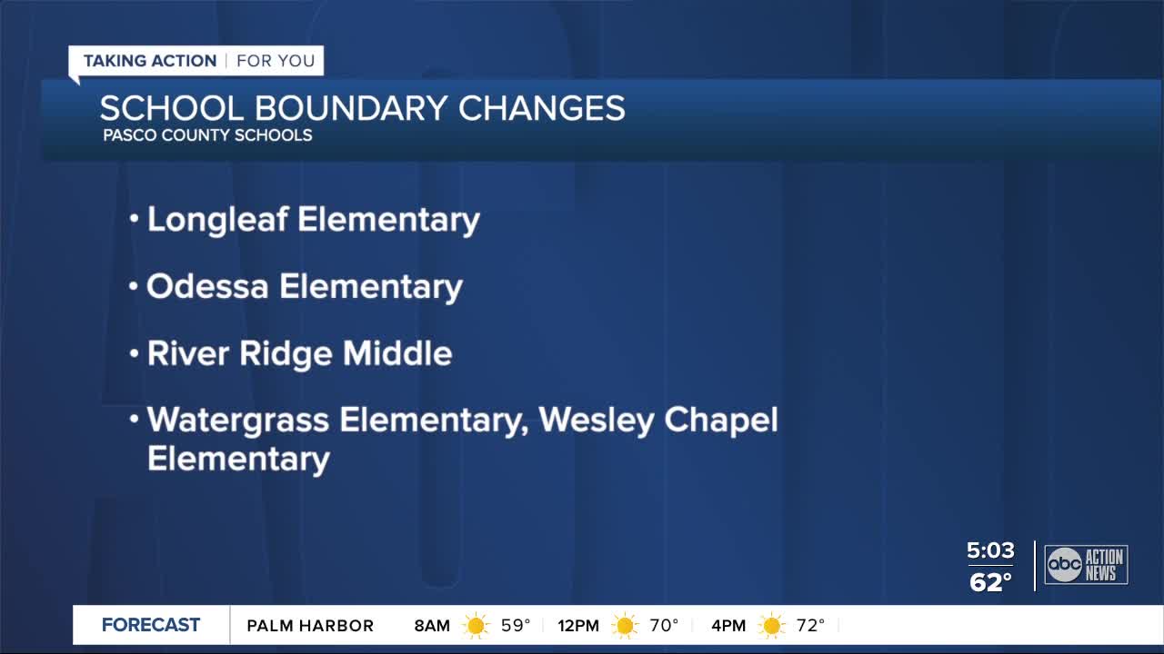 Pasco County School officials to present rezoning changes