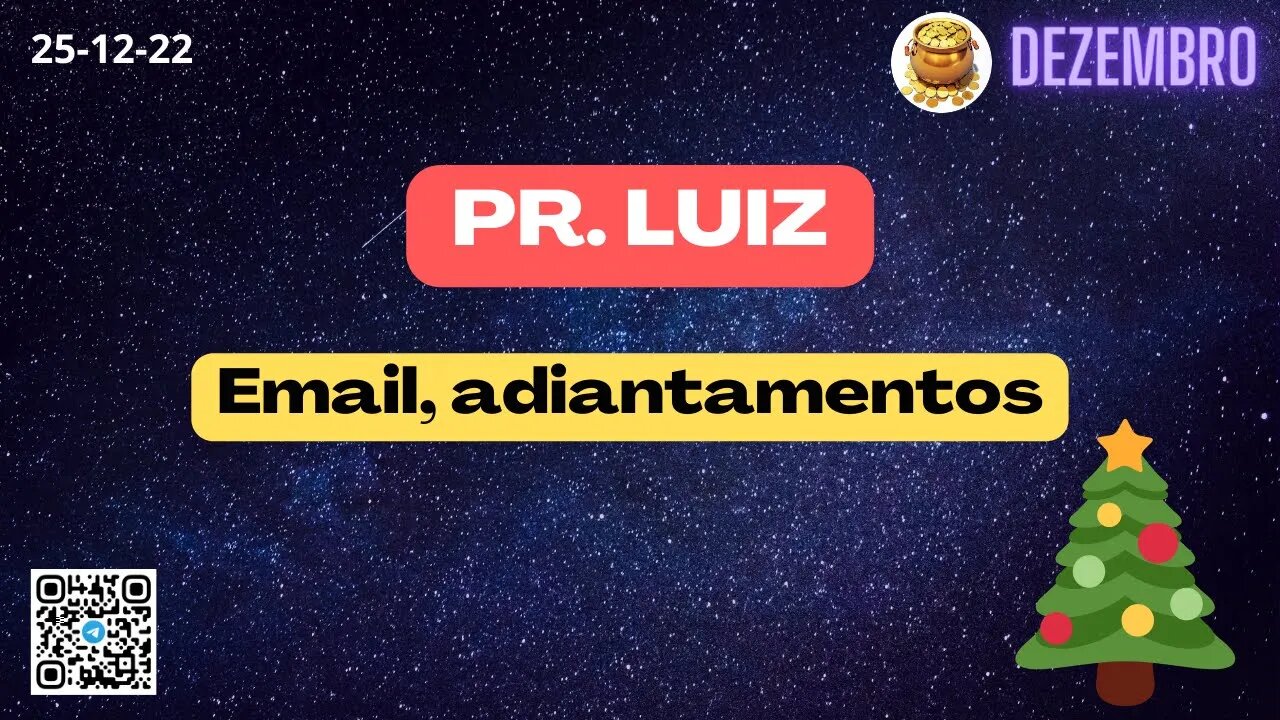 PR. LUIZ Email adiantamentos