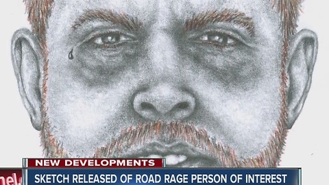 Sketch released of person of interest in Road Rage shooting