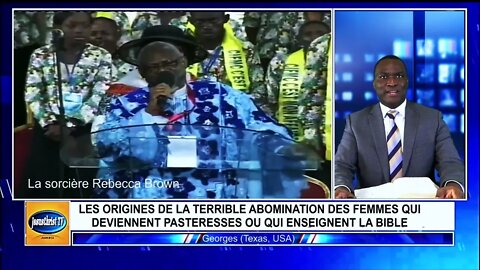 La sorcière Rebecca Brown invitée chez ses acolytes l’abominable couple Olangi du Congo RDC