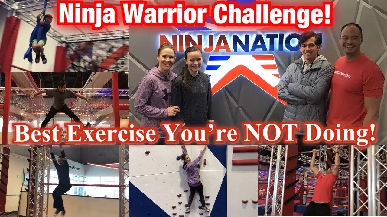 Ninja Warrior Challenge! *Sasuke* Best Exercise You’re Not Doing! | Dr K & Dr Wil