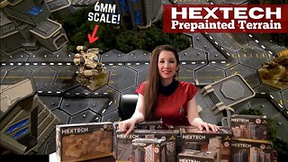 Battletech Prepainted Terrain! Hextech Battlefield in a Box