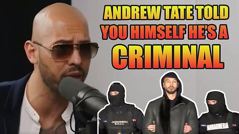 ANDREW TATE SNITCHED ON HIMSELF ....... THE PROFESSIONAL SELF SNITCHER