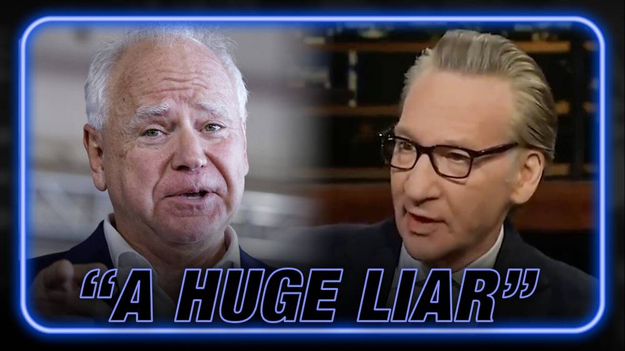 Bill Maher Calls Tampon Tim "A Huge Liar" - Stolen Valor Scandal Engulfs Harris Campaign