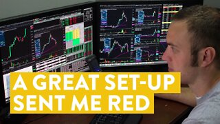 [LIVE] Day Trading | A Great Set-Up Sent Me Red