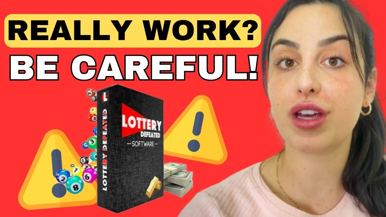 LOTTERY DEFEATER - ((⛔❌WARNING!❌⛔)) - Lottery Defeater Software Reviews - Lottery Defeater System