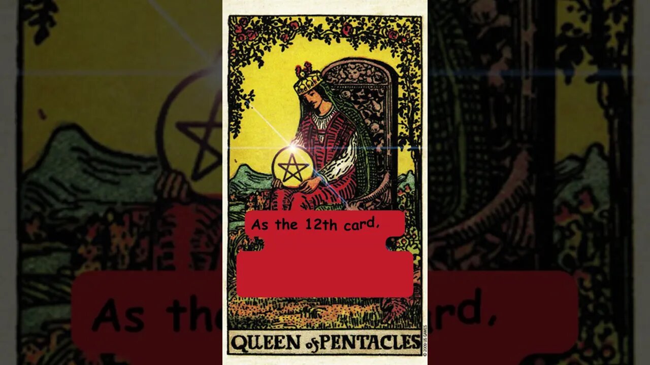 TAROT- The Queen of Pentacles~ What is in the cards? #shorts #tarot