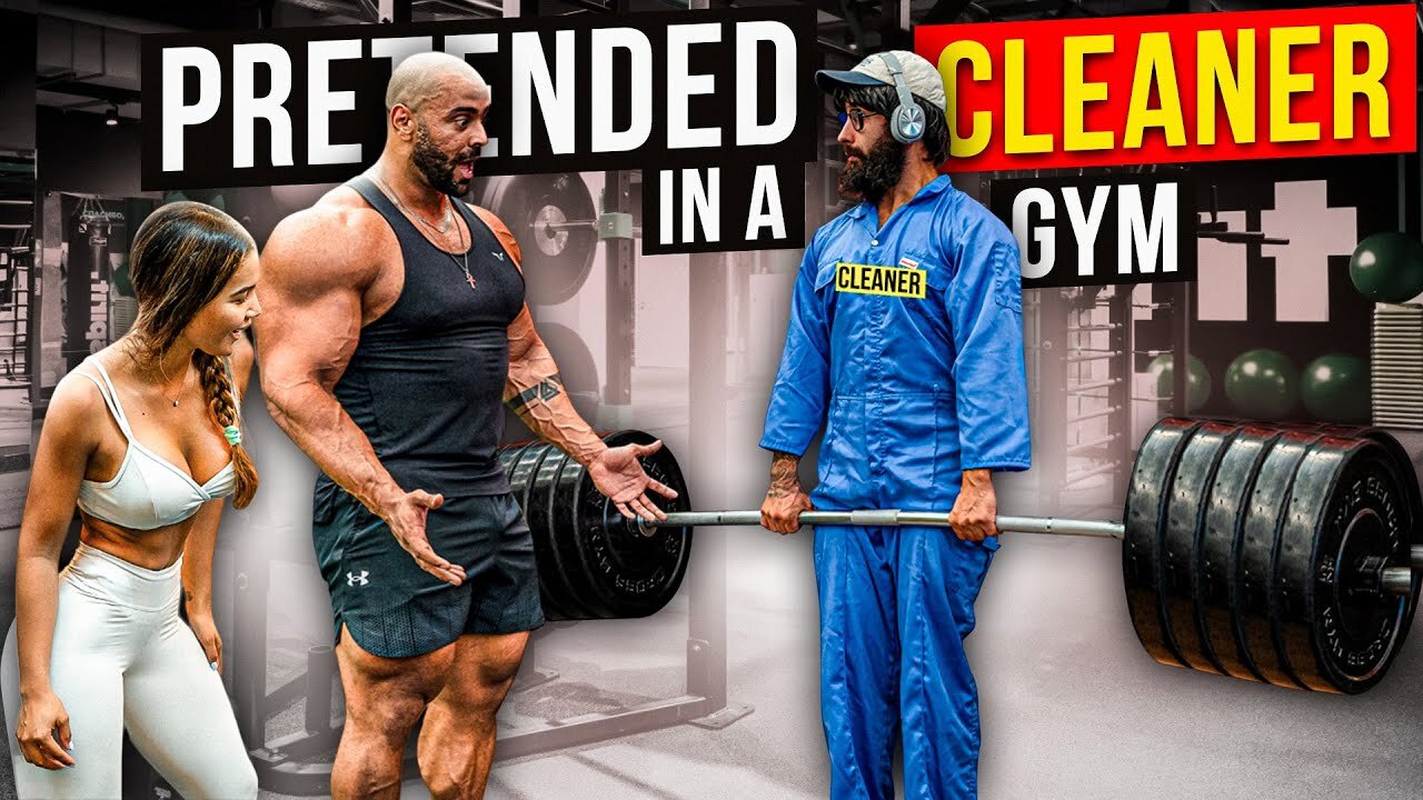 Elite Powerlifter Pretended to be a CLEANER | Anatoly GYM PRANK