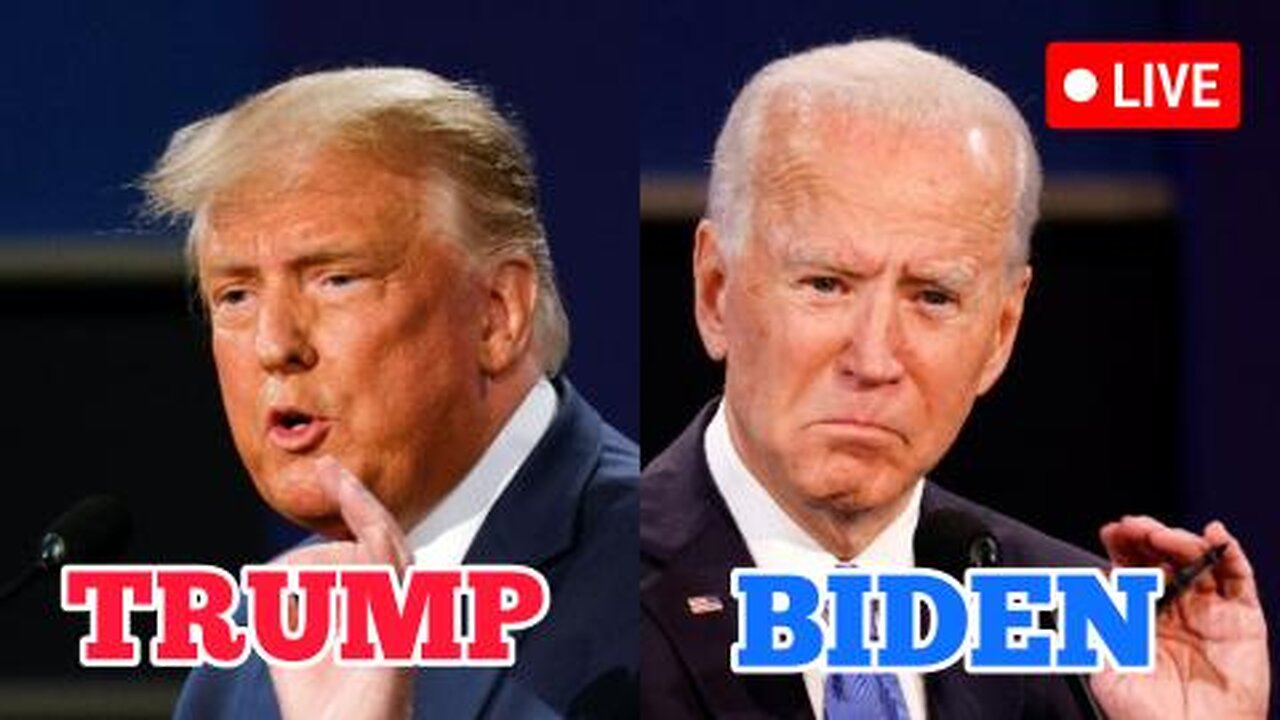 DONALD TRUMP VS. JOE BIDEN DEBATE 2024