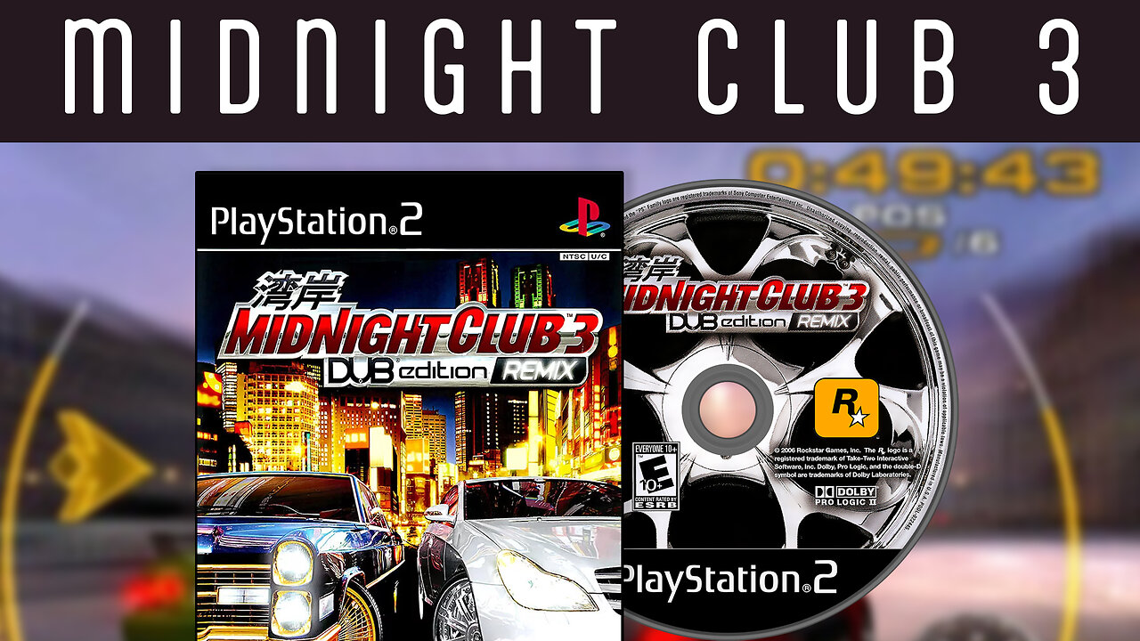 (PS2) Midnight Club 3 DUB Edition Remix