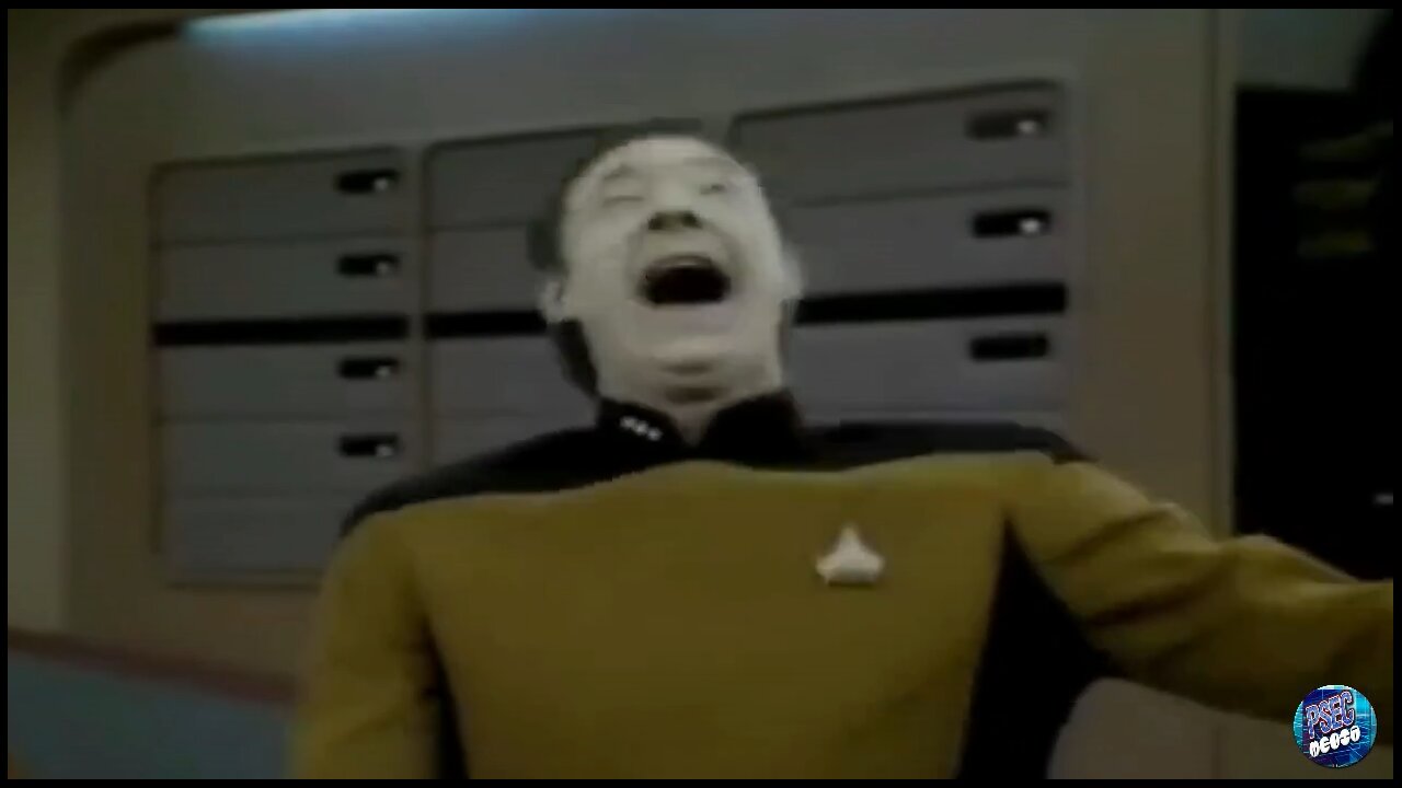 PSECmedia Edit - ST TNG Data Laughing Uncontrollably [hd 720p]