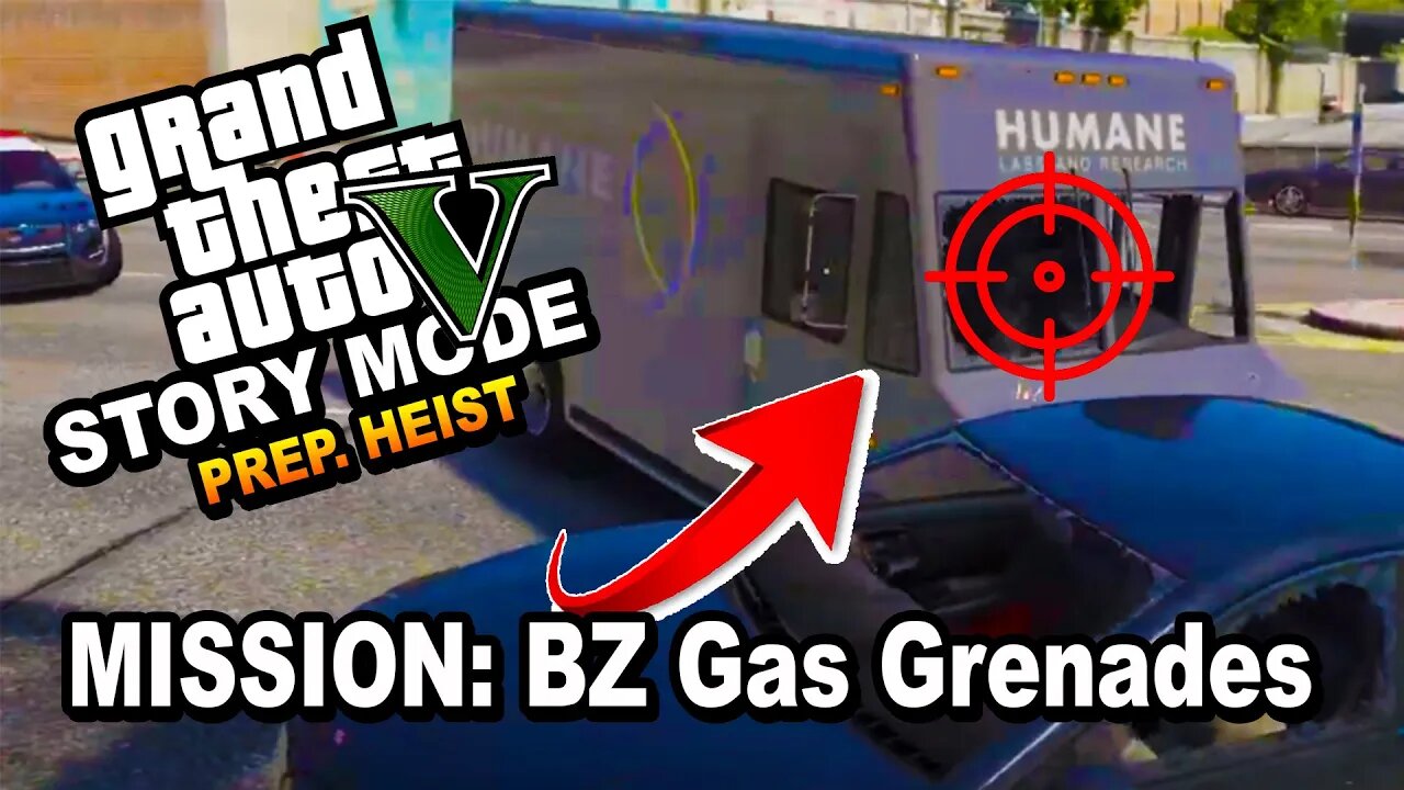 GRAND THEFT AUTO 5 Single Player 🔥 Mission: BZ GAS GRENADES ⚡ Waiting For GTA 6 💰 GTA 5