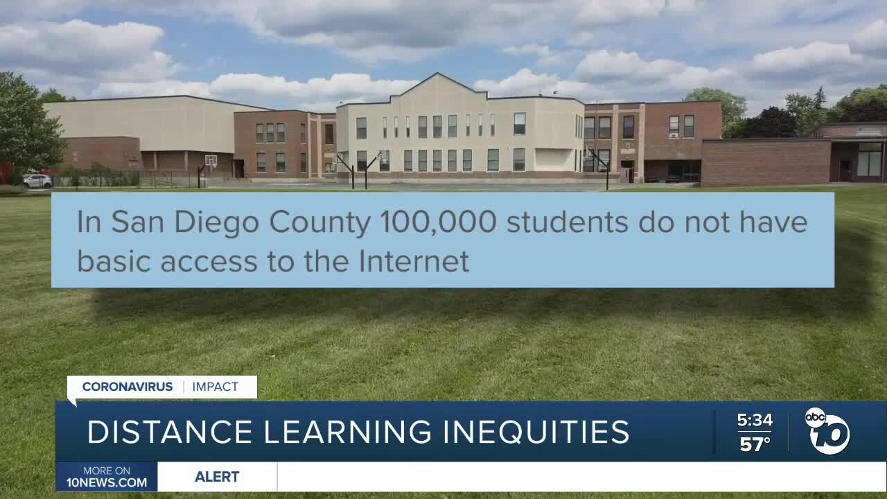 San Diego nonprofit working to solve distance learning inequities