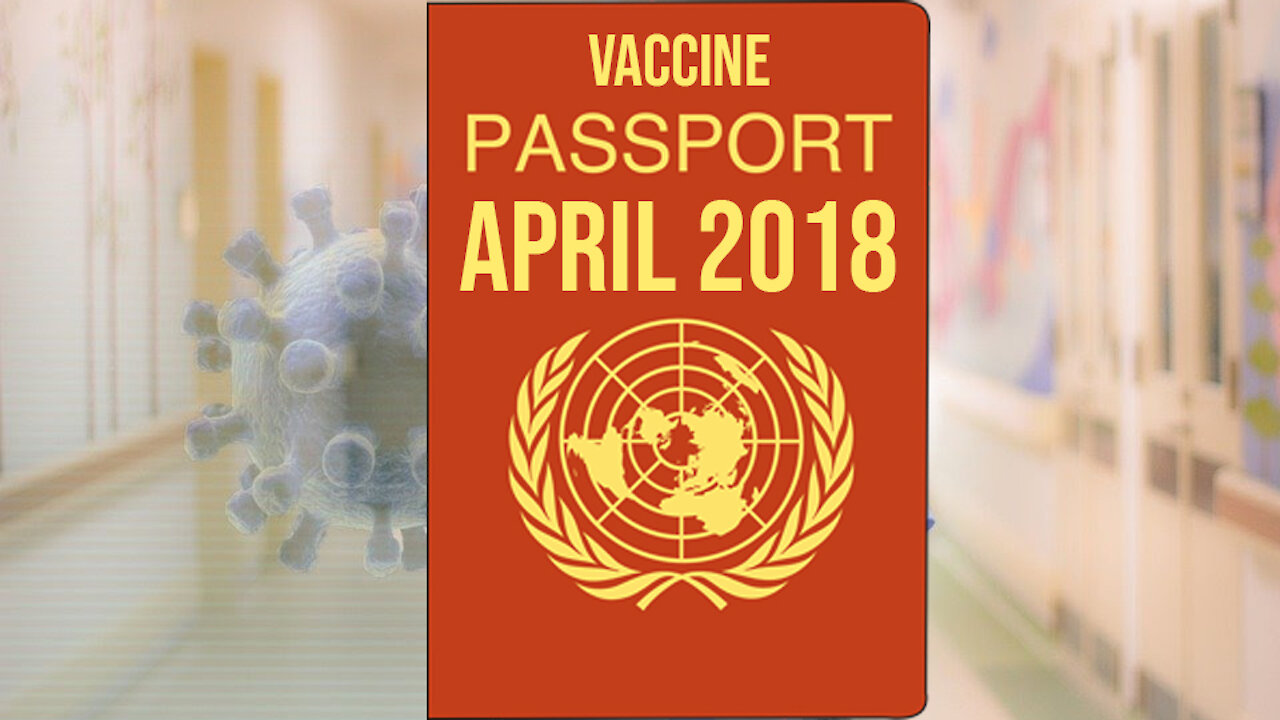 EU Planned VaccinePassports in April 2018