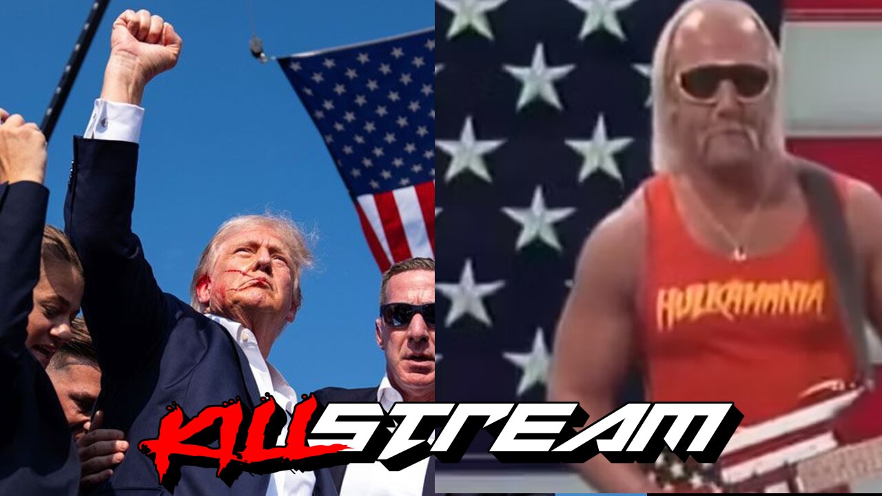 KILLSTREAM: TRUMP ACCEPTS NOMINATION WITH HULK HOGAN, + DESTINY CAUGHT WANTING TO GUZZLE