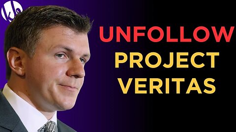 It's time to UNFOLLOW Project Veritas, as James O'Keefe gives SCATHING exit speech