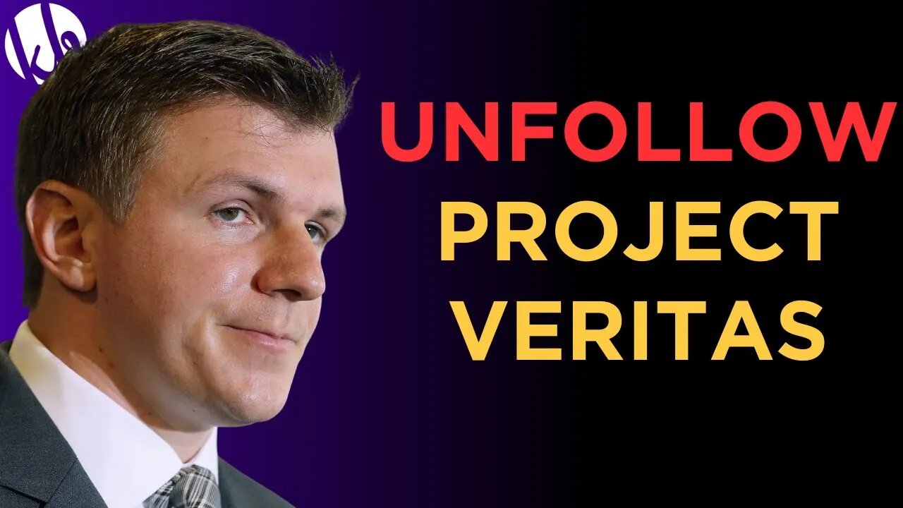 It's time to UNFOLLOW Project Veritas, as James O'Keefe gives SCATHING exit speech