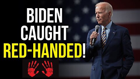 Biden caught red handed