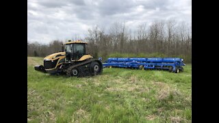 Spring Seeding No-Till Alfalfa W/ Oats