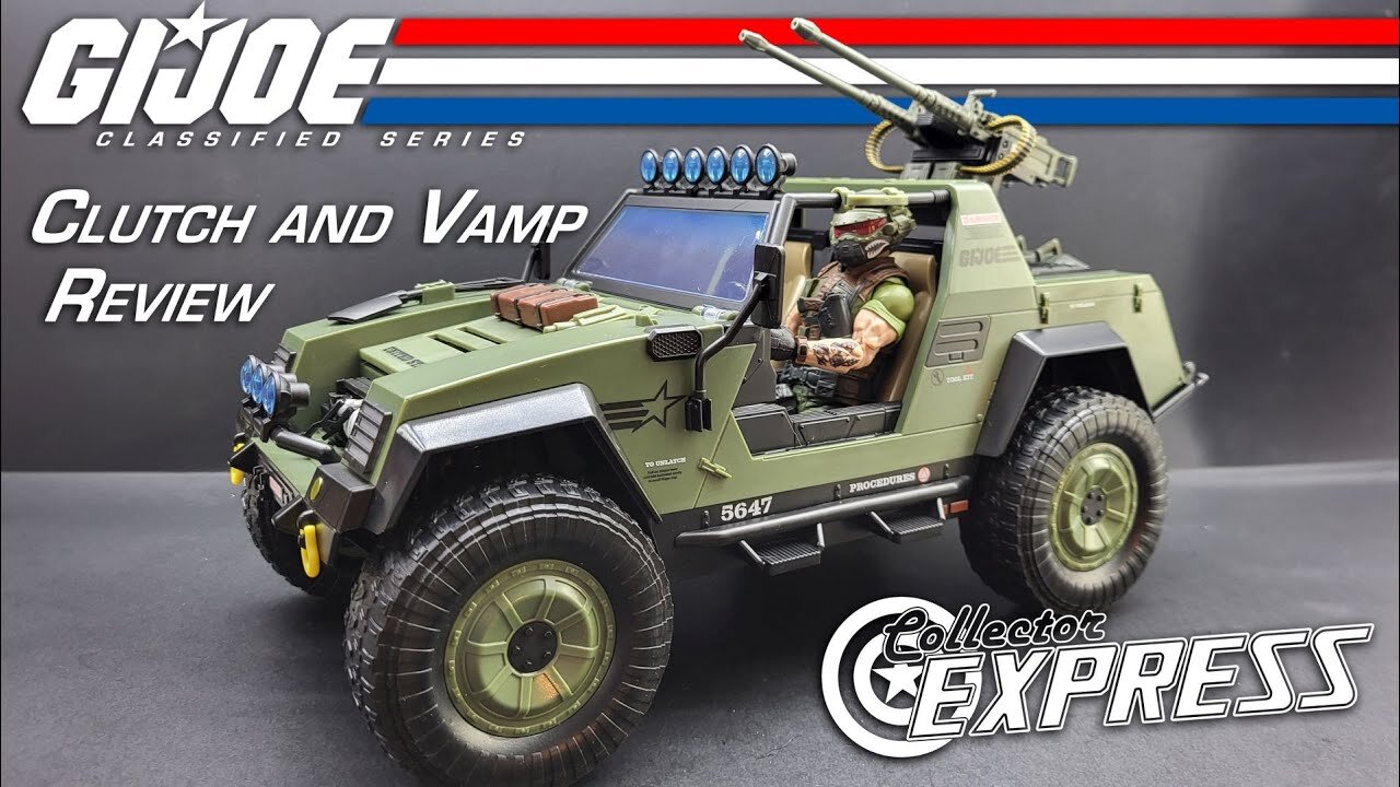 GI Joe Classified Series VAMP with Clutch Review | 112 | Hasbro Pulse Exclusive