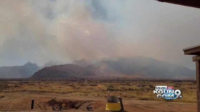 Fast-moving Knob Hill fire now covering 2000 acres, evacuations underway