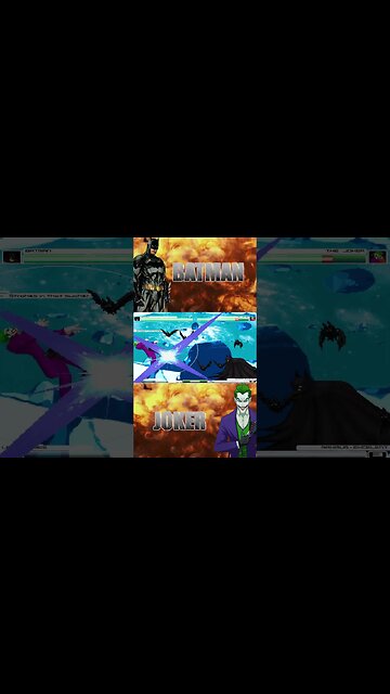 MUGEN SUDDEN DEATH | Batman VS Joker #shorts #mugen
