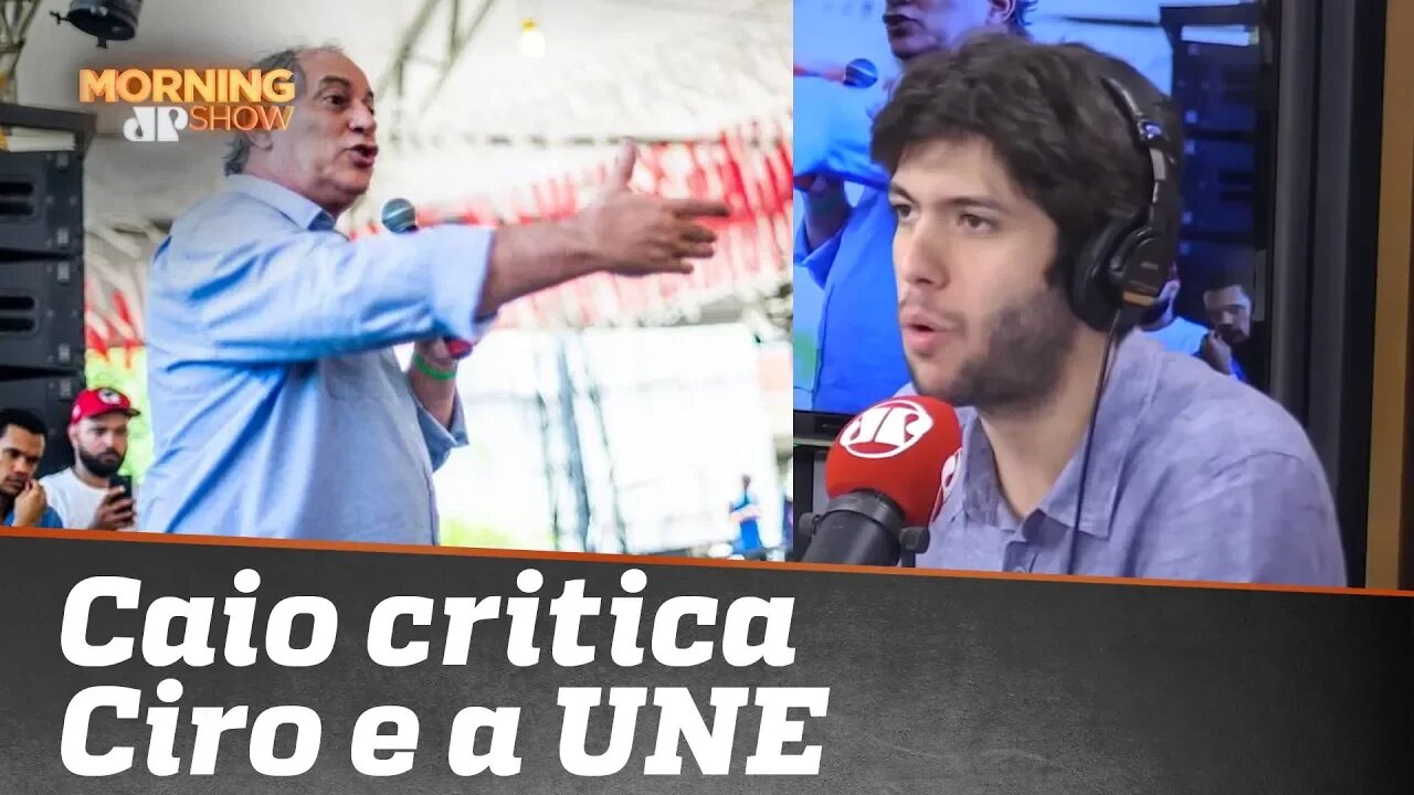 Caio Coppolla critica Ciro Gomes e a “União Nacional dos Esquerdistas”... ops!