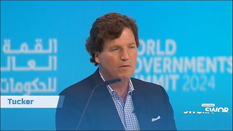 Tucker's first discussion since the Vladimir Putin interview
