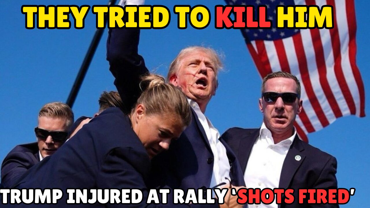 TRUMP INJURED IN ASSASSINATION ATTEMPT