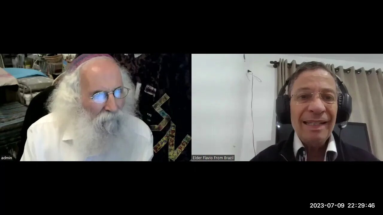 INTERESSANTE!! Entrevista do Canal Ev Flavio com Com Rab. Ariel - Novo julgamento de Yeshua.