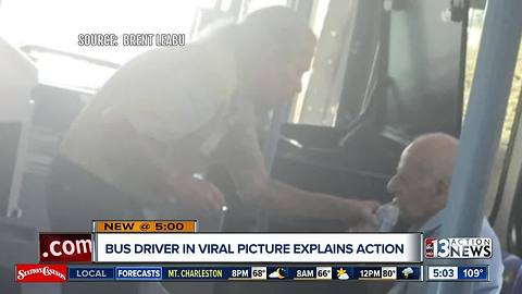 RTC Bus driver who helped elderly passenger is honored