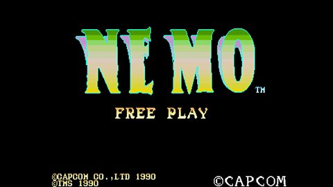 Nemo Arcade Game, Capcom 1990, playthrough