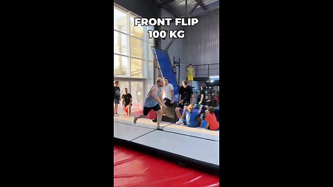 front 😂 flip tutorial, exercise, workout 💪, kungfu tutorial,100kg , women exercise, trending