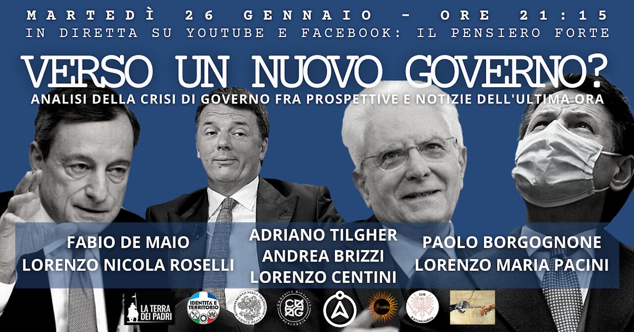 VERSO UN NUOVO GOVERNO? - Analisi della crisi di governo fra prospettive e notizie dell'ultima ora