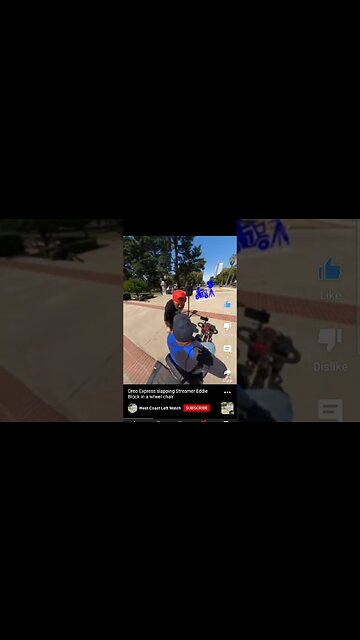 Oreo bitchhh slaps Proud boy Eddie Block .