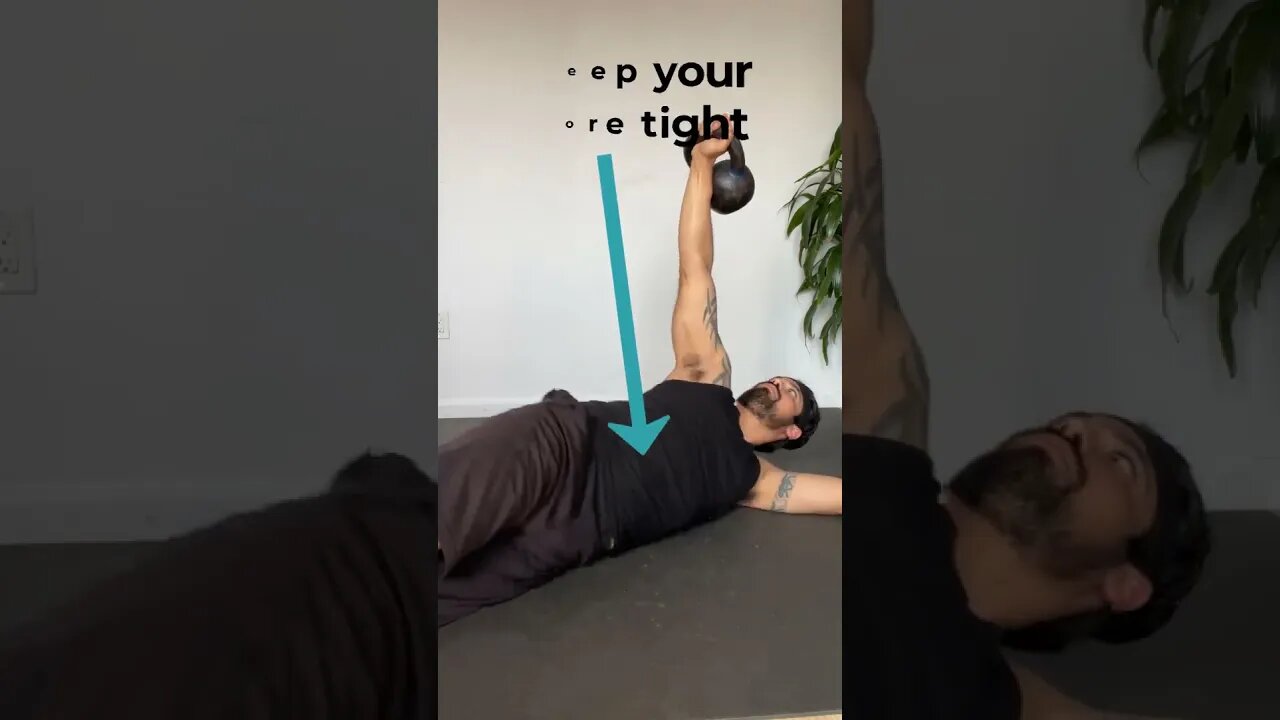 Kettle Bell T Spine Mobility