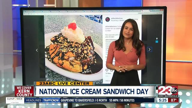 National Ice Cream Sandwich Day