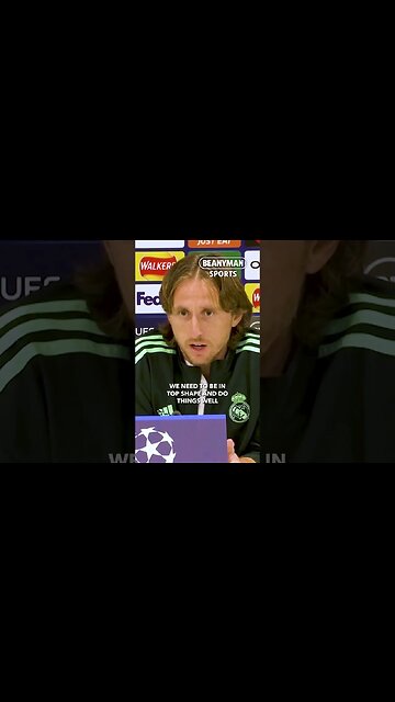 'We've played here before and we did well. I hope tomorrow we can do the same!' | Luka Modric