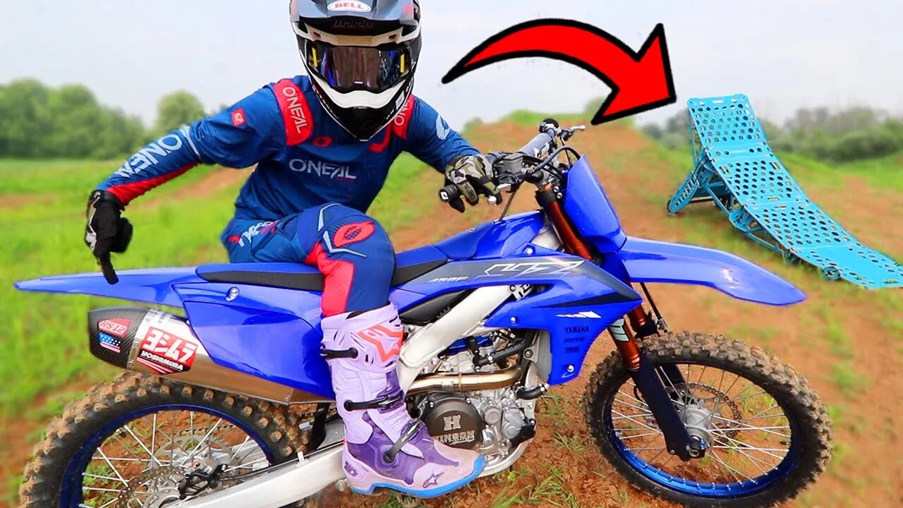 *NEW *2023 YZ450F Yoshimura Exhaust Sounds INSANE!! TOO LOUD